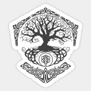 YGGDRASIL - SYMBOL OF THE LIFE CYCLE Sticker